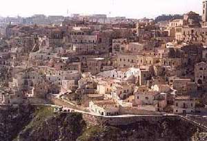 una location della Passione: i Sassi di Matera