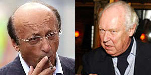 Luciano Moggi e Vittorio Emanuele