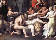 Garofalo, Il trionfo di Bacco (part.)