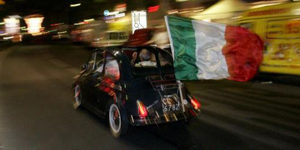 L'Italia in finale, la festa nelle piazze