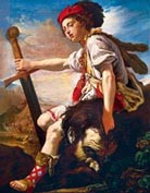 Domenico Fetti, David con la testa di Golia