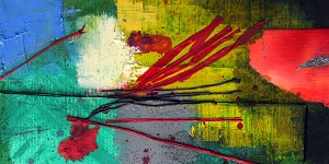 Gloria Bornancin,  Olio, Carta su cellulosa, 2013.
