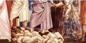 Cappella degli Scrovegni - La strage degli Innocenti [particolare]