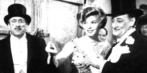 Tot&ograve;, Delia Scala e Peppino De Filippo in "Signori si nasce" regia di Mario Mattoli (1960)