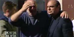 Bruno Vespa sui luoghi del terremoto