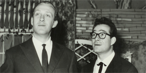 Raimondo Vianello e Ugo Tognazzi
