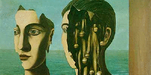 Ren&eacute; Magritte, "Le double secret" (1927), Pompidou, Paris