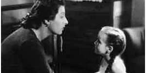 Un'immagine del film "Bellissima" di Luchino Visconti