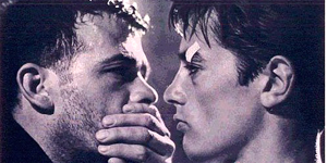 Alain Delon e Renato Salvatori in "Rocco e i suoi Fratelli" di Luchino Visconti (1960)
