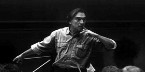 Claudio Abbado, direttore del "Progetto Shakespeare" di Ferrara