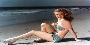 Una giovanissima Marylin Monroe