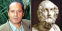 Agostino Sacc&agrave; e il busto di Omero