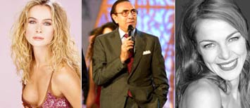 Serena Autieri, Pippo Buado, Claudia Gerini