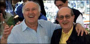 Michel Piccoli e Manoel de Oliveira