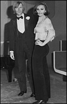Nino Ferrer con Raffaella Carr&agrave; durante ''Io, Agata e tu''
