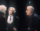 Ilaria Occhini e Massimo Castri in una prova del  John Gabriel Borkman di Henrik Ibsen (2002).  Teatro Stabile di Torino