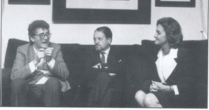 Tullio Kezich col regista Ermanno Olmi