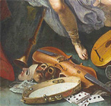 Sebastiano Ricci, "Ercole al bivio" (Firenze, Palazzo Marucelli Fenzi, Salone d'Ercole, particolare)