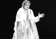 "Elektra" di Hugo von Hofmannsthal, regia di Antonio Taglioni (1978-79) - nella foto Piera Degli Esposti