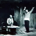 "Uscita d'emergenza'' di Manlio Santanelli, con Gottfried Pfeiffer e Gerliard Brossnen, foto di Peter Wurst (Linz, Austria)