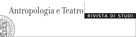 Antropologia e teatro - Rivista di studi