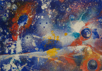Fernando Farulli, Atto unico: fondale, per Volo di notte di Luigi Dallapiccola, 1964, MMF, 5161. inv. 535 