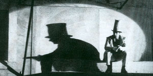 Una scena da ''I Pescecani o quello che resta di Brecht'', Premio Ubu 2004 Spettacolo dell'anno, Teatro della Fortezza di Napoli