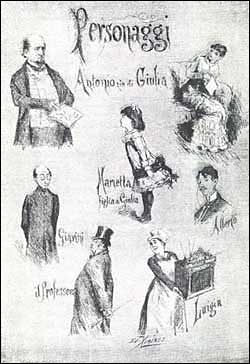 ''personaggi della commedia''