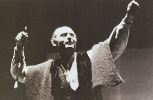 Turi Ferro in <i>I Giganti della Montagna</i> di L. Pirandello (1966)