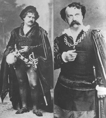 Il Grande Attore. Gli Amleti di Ernesto Rossi (a sinistra) e Tommaso Salvini (a destra)