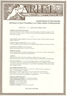 Ariel, anno XXI, n. 1, gennaio-aprile 2006
