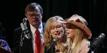  Garrison Keillor, Meryl Streep e Lindsay Lohan 