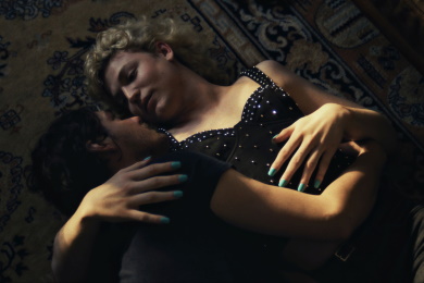 Una scena del film <i>Bis ans Ende der Nachte</i>� Heimatfilm