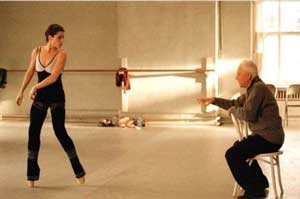 Neve Campbell e Malcom McDowell