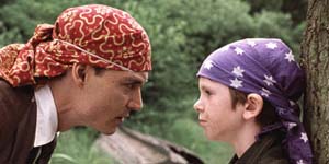 Jonnhy Depp e Freddie Highmore
