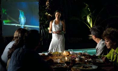 Chiara Caselli in una scena del film