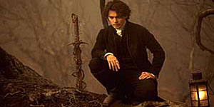 Johnny Depp in ''Il mistero di Sleepy Hollow''