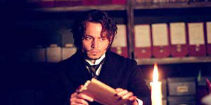 Johnny Depp in ''La vera storia di Jack lo squartatore''