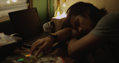 Una scena del film