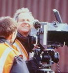 K. Loach durante le riprese