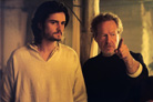 Ridley Scott e Orlando Bloom sul set