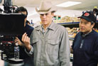 Heat Ledger e Ang Lee sul set del film