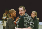 Lars Von Trier sul set di 