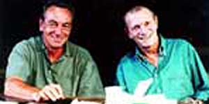 Eduardo De Filippo e Umberto Orsini