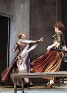 Giulia Lazzarini e Federica Castellini