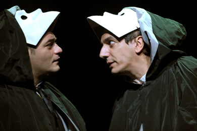 Luciano Saltarelli e Arturo Cirillo