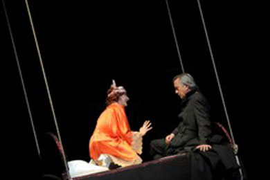 una foto di scena