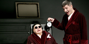 Vittorio Franceschi e Milutin Dapcevic in una scena