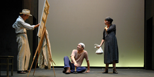 Un momento della performance