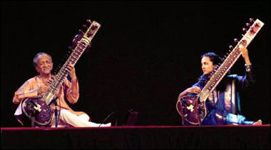 Ravi ed Anoushka Shankar